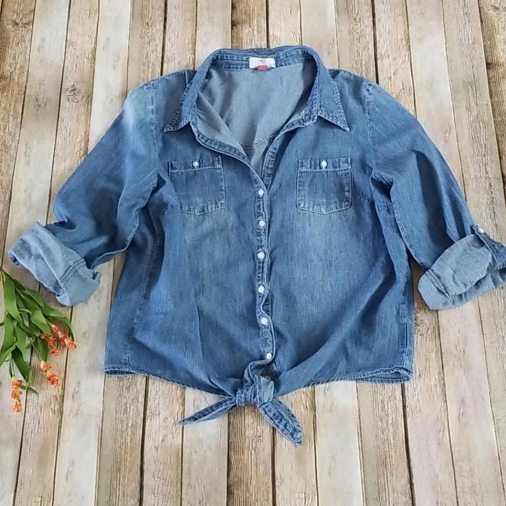 LADIES JEAN SHIRT